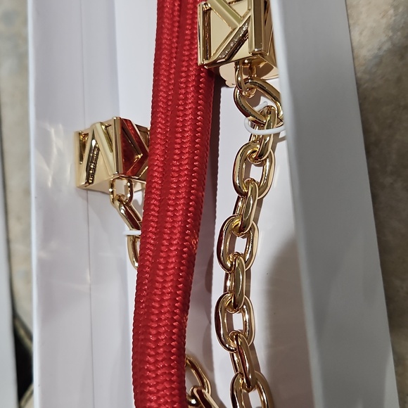 Michael Kors Red and Gold Keychain - Picture 8 of 8